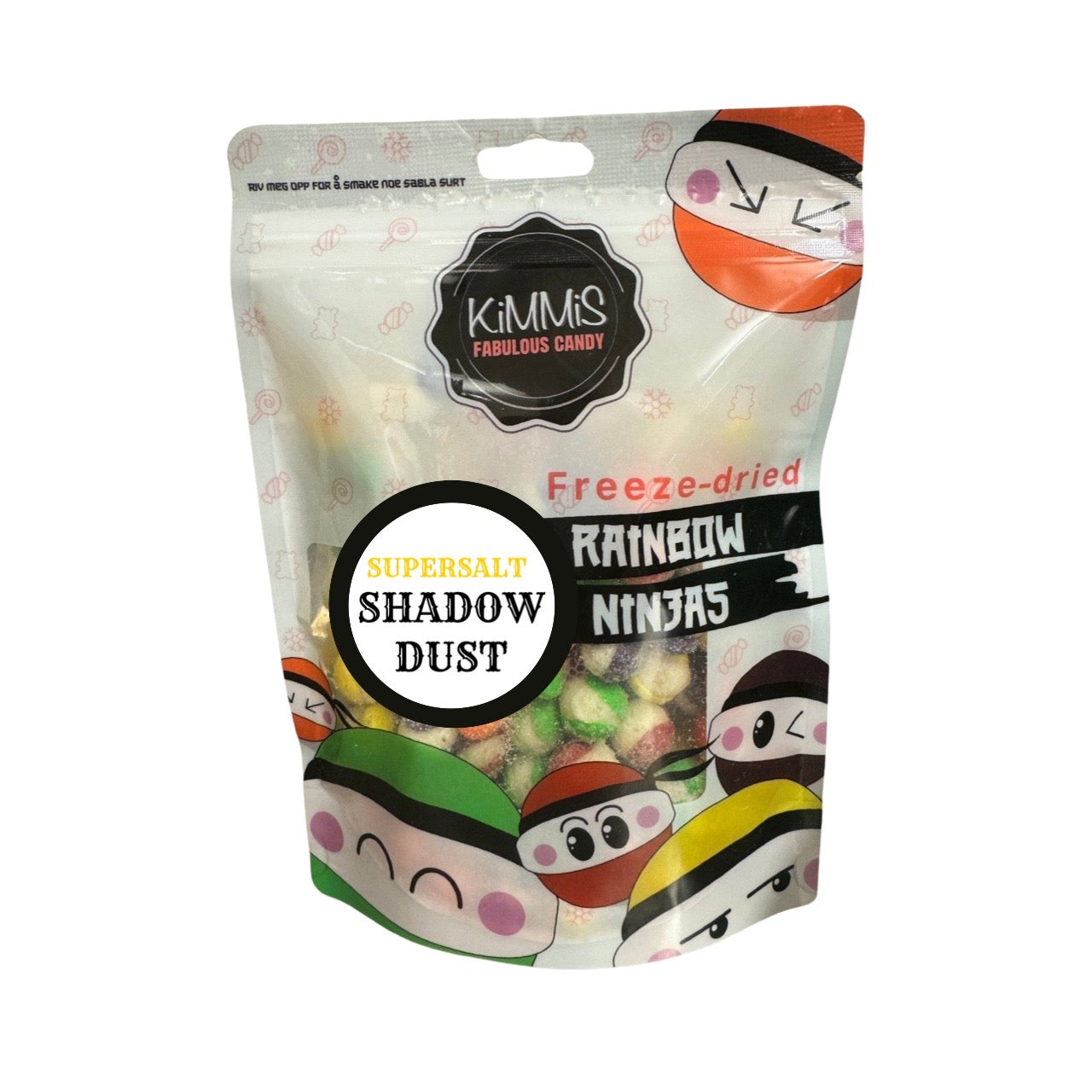 Rainbow Ninjas Shadow Dust – Frysetørket Skittles 100g