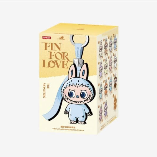Labubu Pin For Love Series – Vinyl Plush Pendant