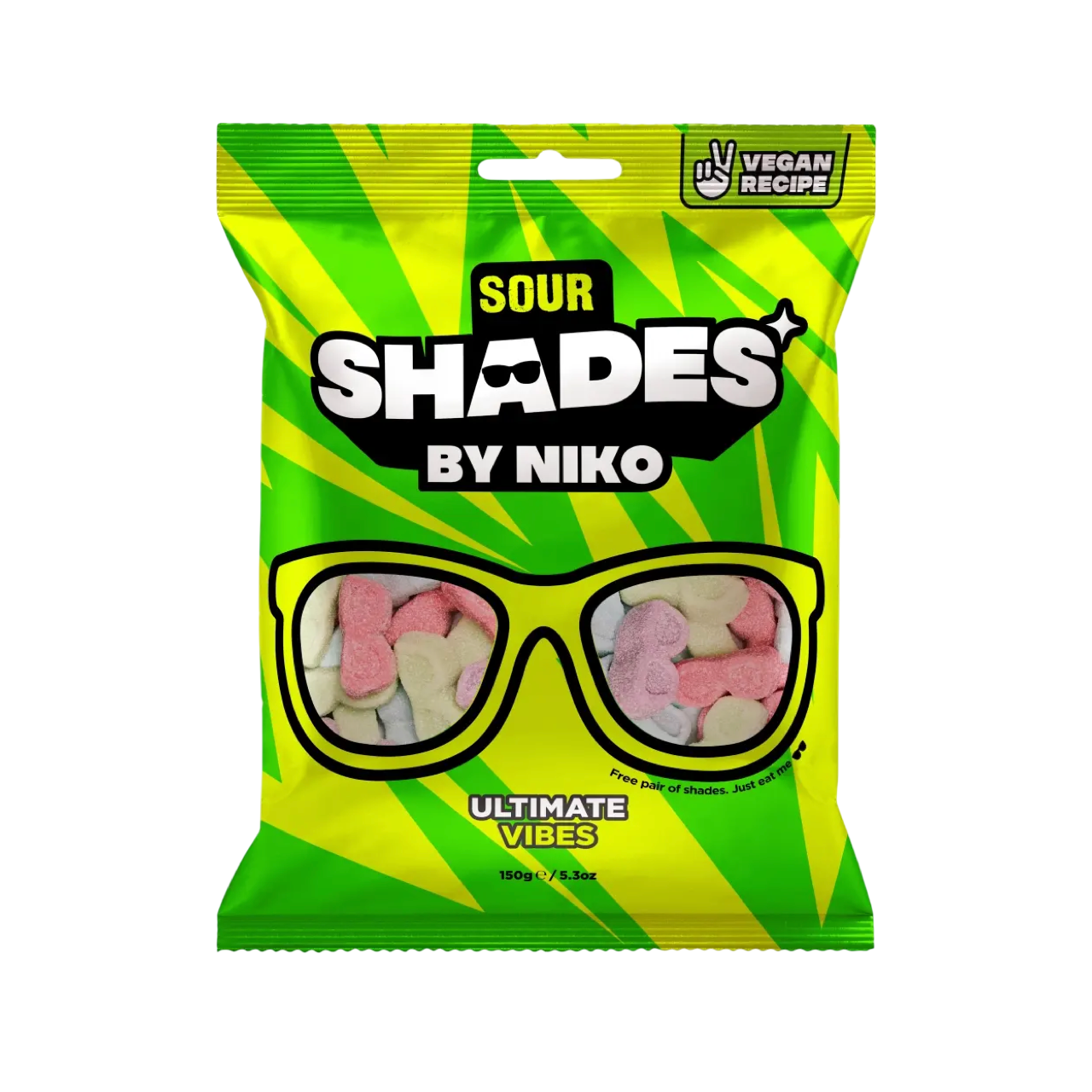 SHADES BY NIKO SOUR ULTIMATE VIBES BAG 150g