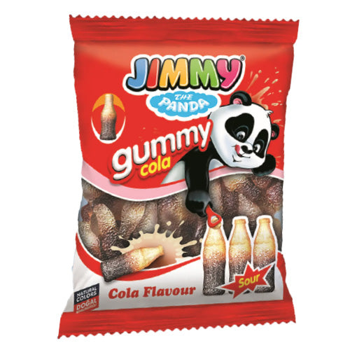 Jimmy Sour Cola Bottle 80g