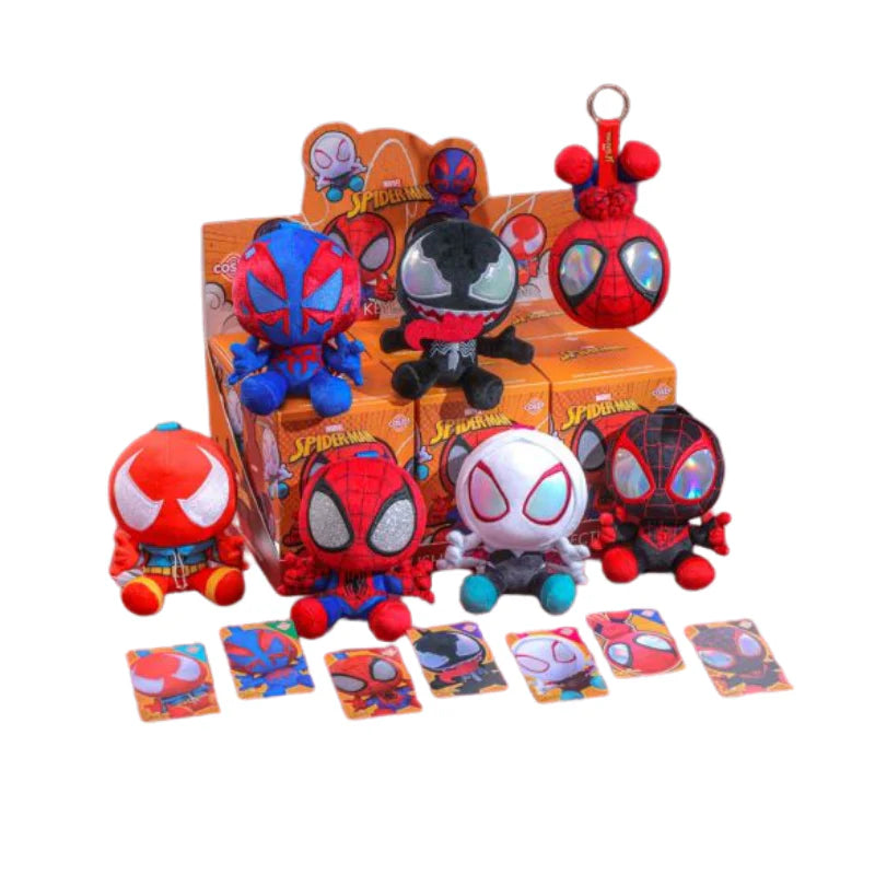 Marvel Spider-Man COSBI Series Plush Blind Box Keychain