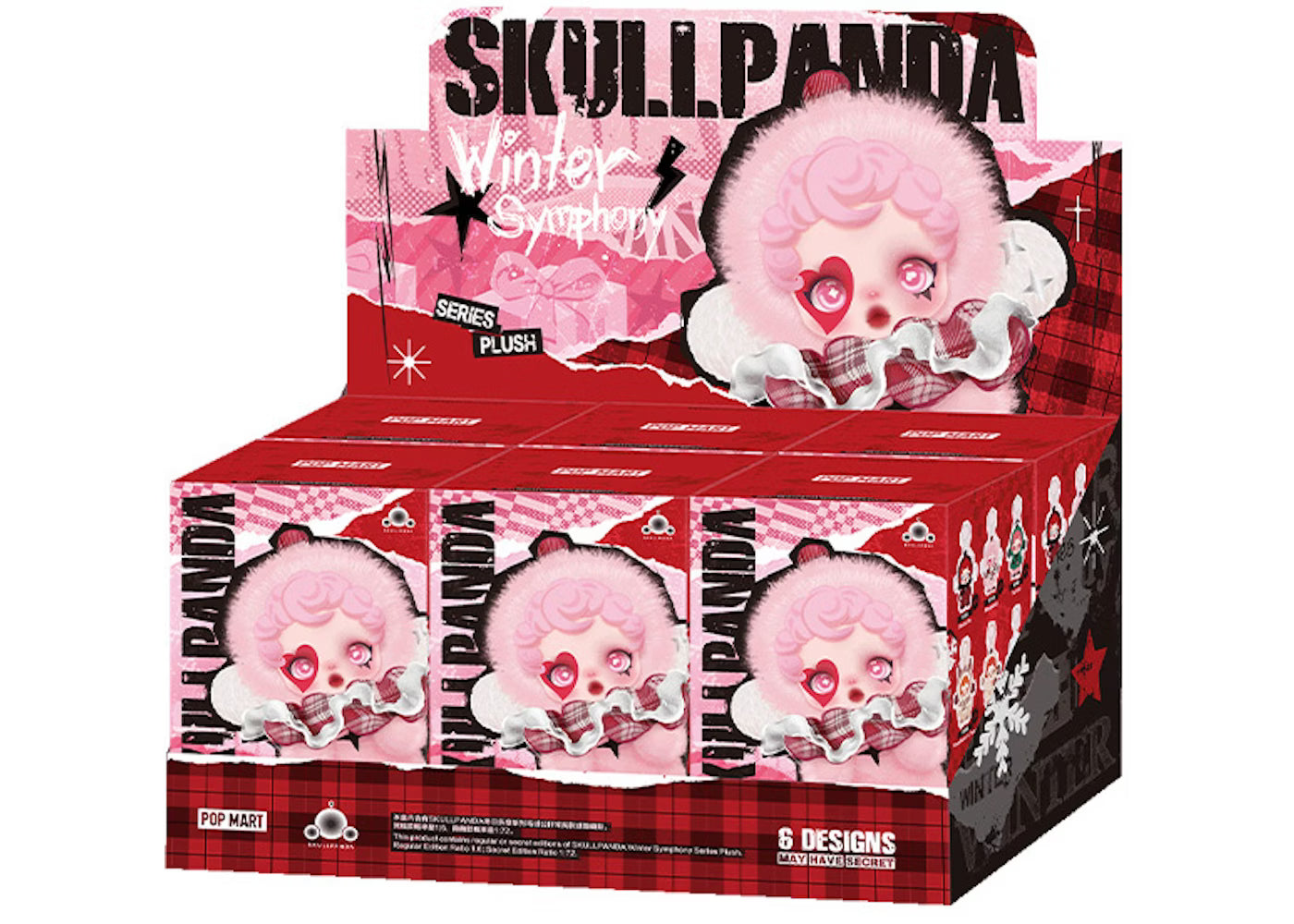 SKULLPANDA Winter Symphony - Set 6 stk