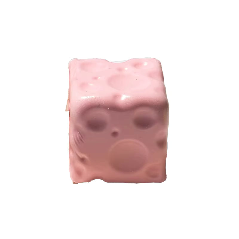 Cheese Cube Stress Ball – Squishy Osteterning