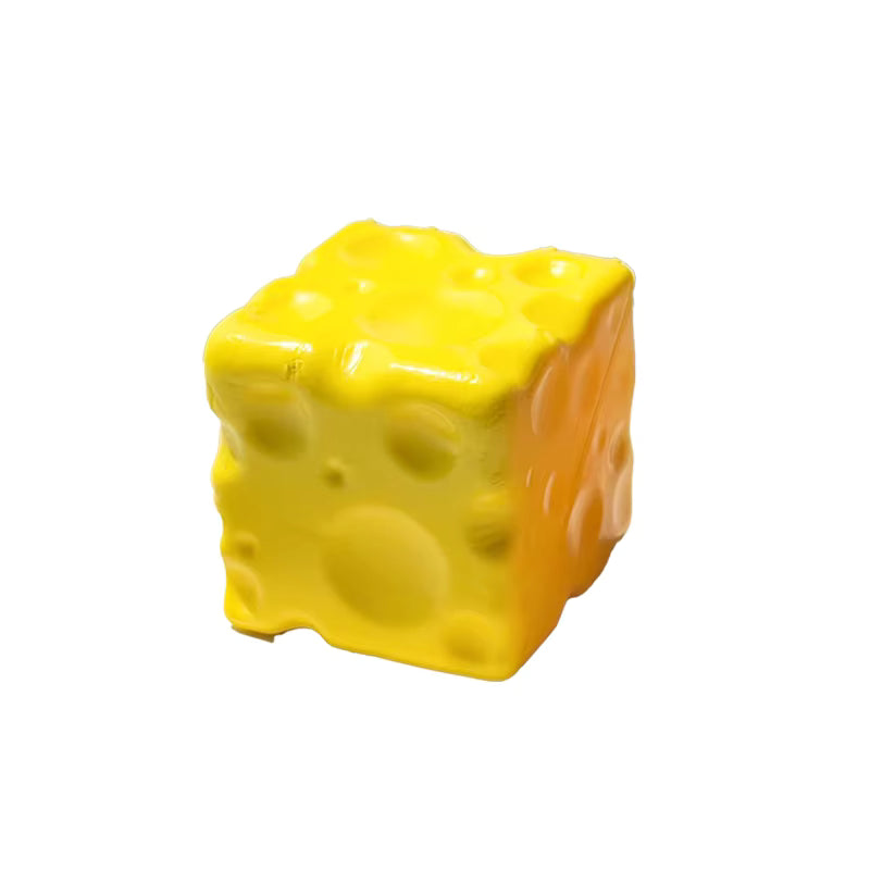 Cheese Cube Stress Ball – Squishy Osteterning