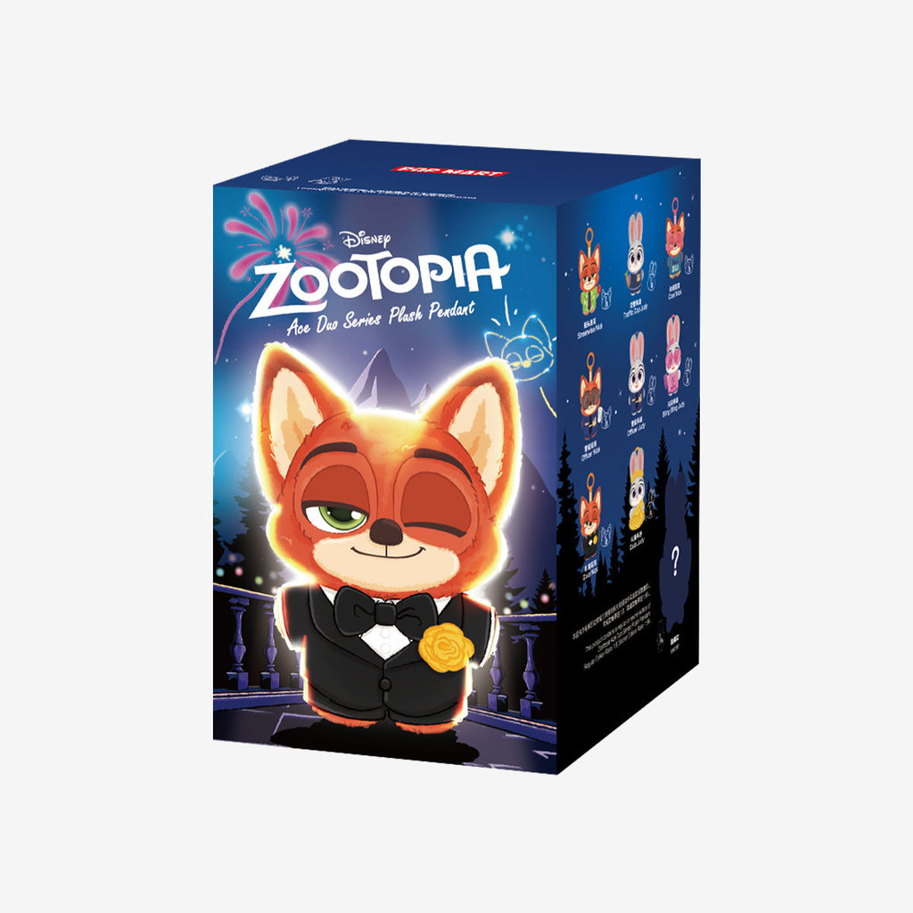 POP MART Zootopia Ace Duo Series Plush Pendant