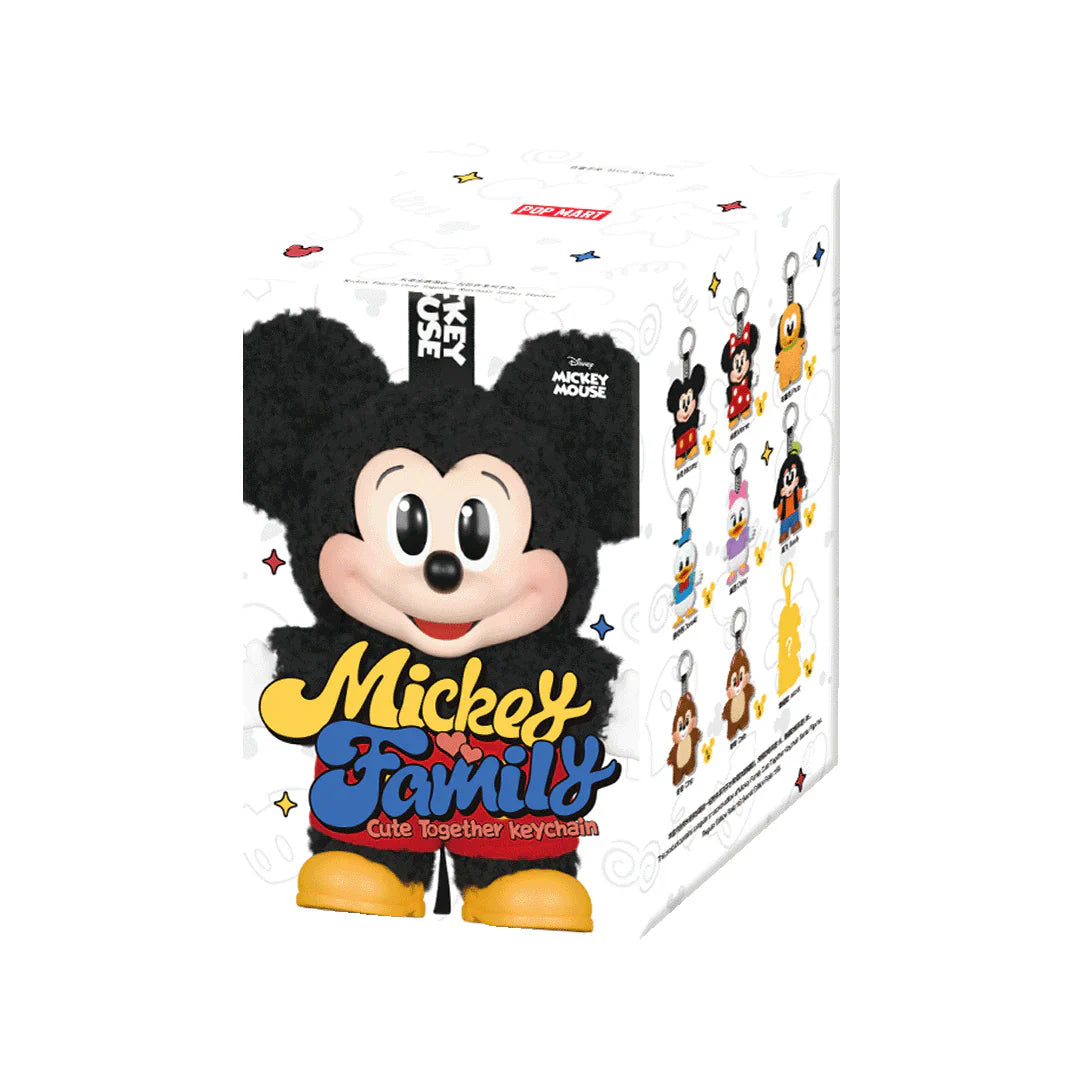 Mickey Family Cute Together Series Plush Pendant Blind