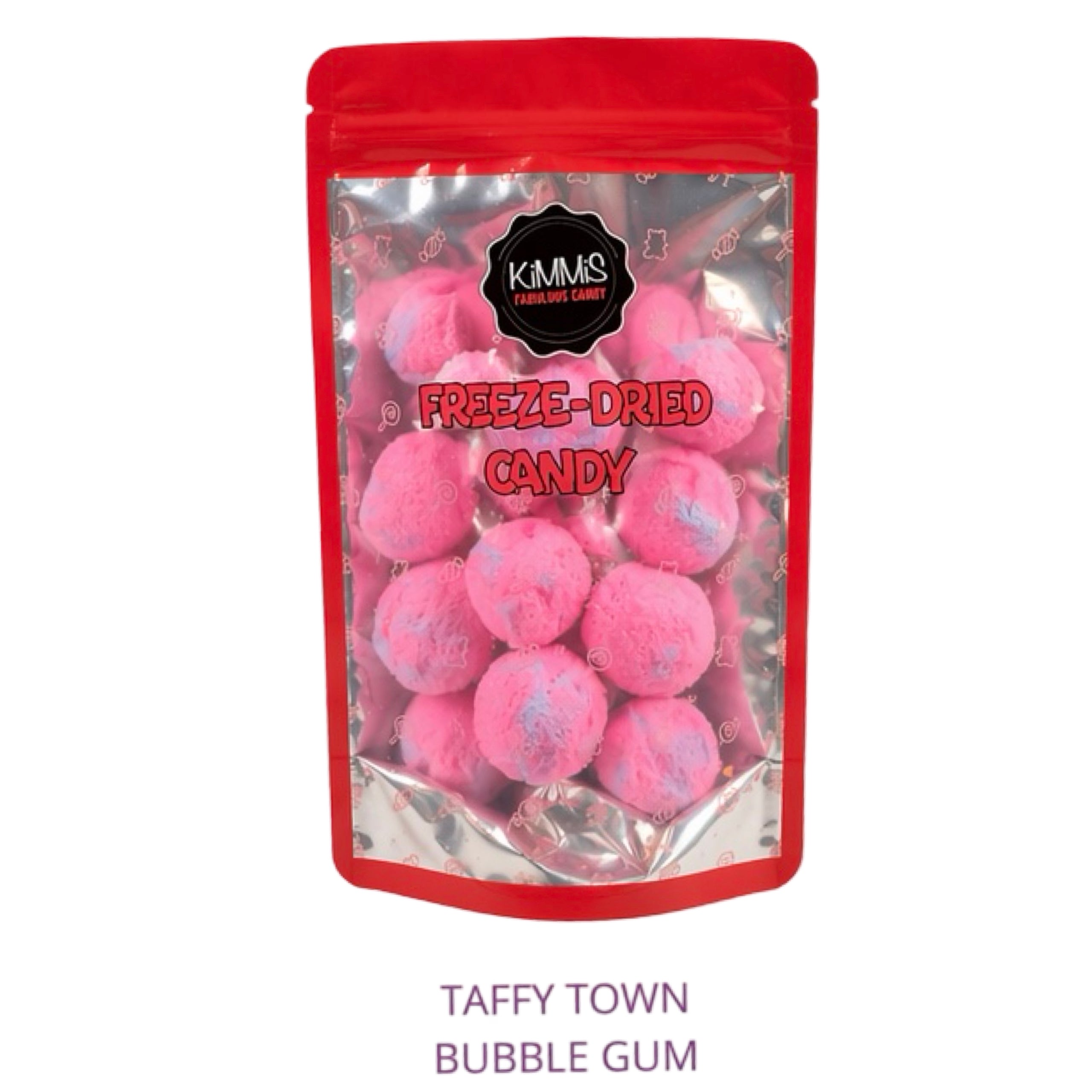 Frysetørket Bubble Gum Taffy – Luftig & Sprø (KOMMER SNART)