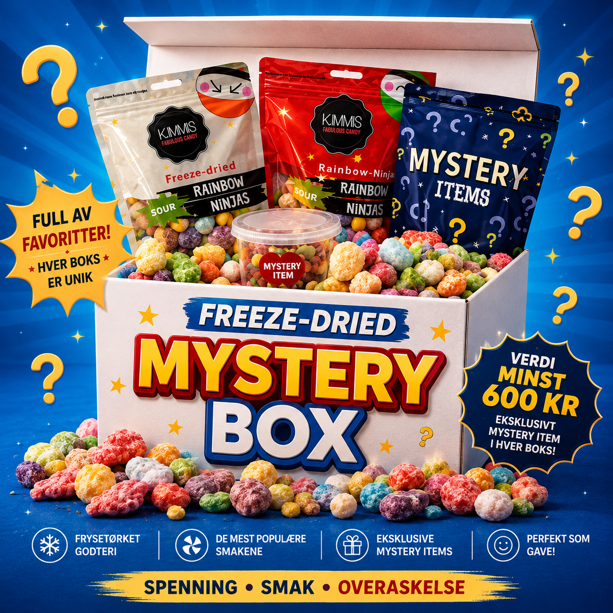 Freeze-Dried Mystery Box 🍬🍬🍬