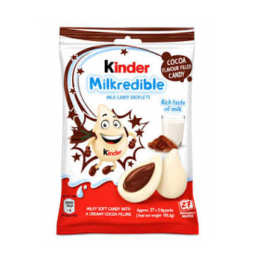 KINDER MILKREDIBLE COCOA CREAM CANDY