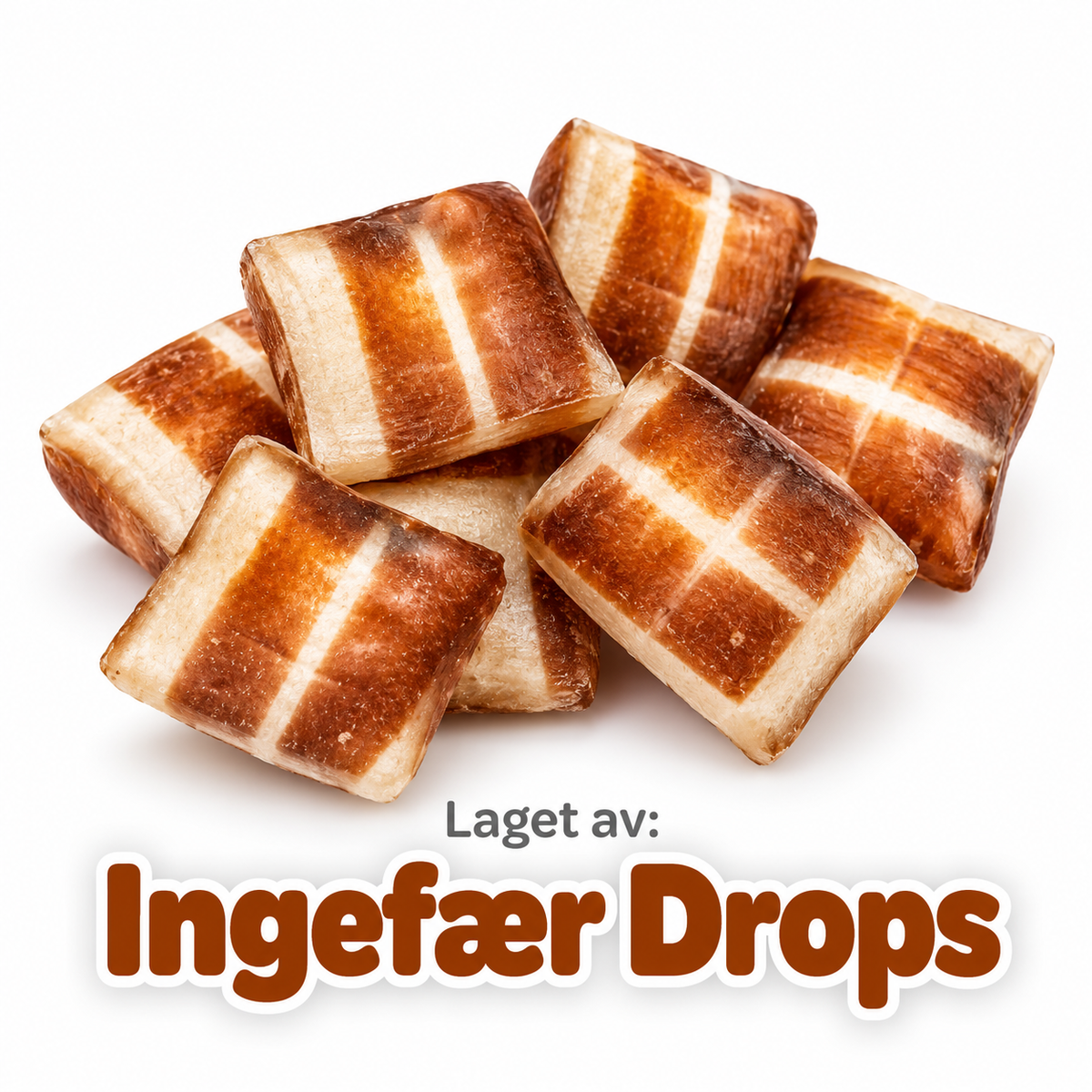 Frysetørket Gingedrops