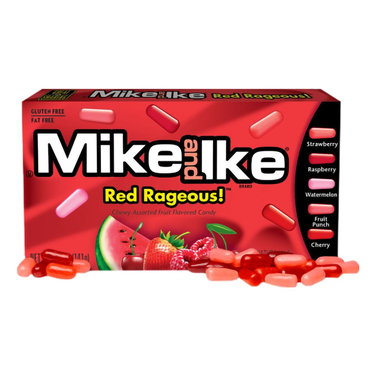 MIKE AND IKE RED RAGEOUS! 120g