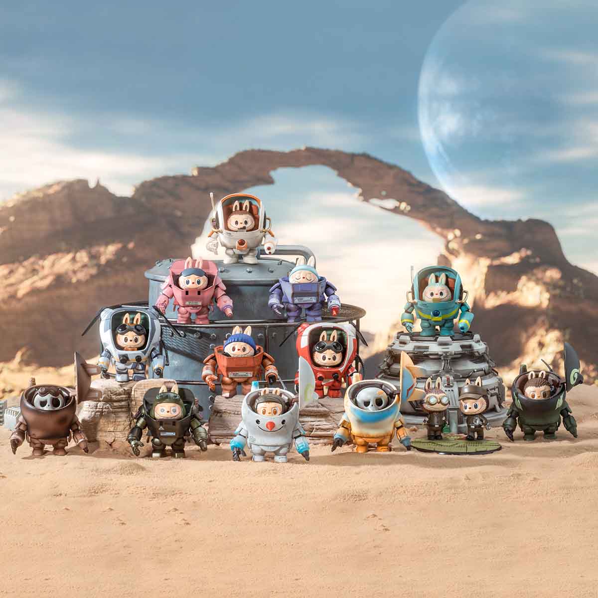 POP MART The Monsters x Kow Yokoyama Ma.K. Blind Box Figures